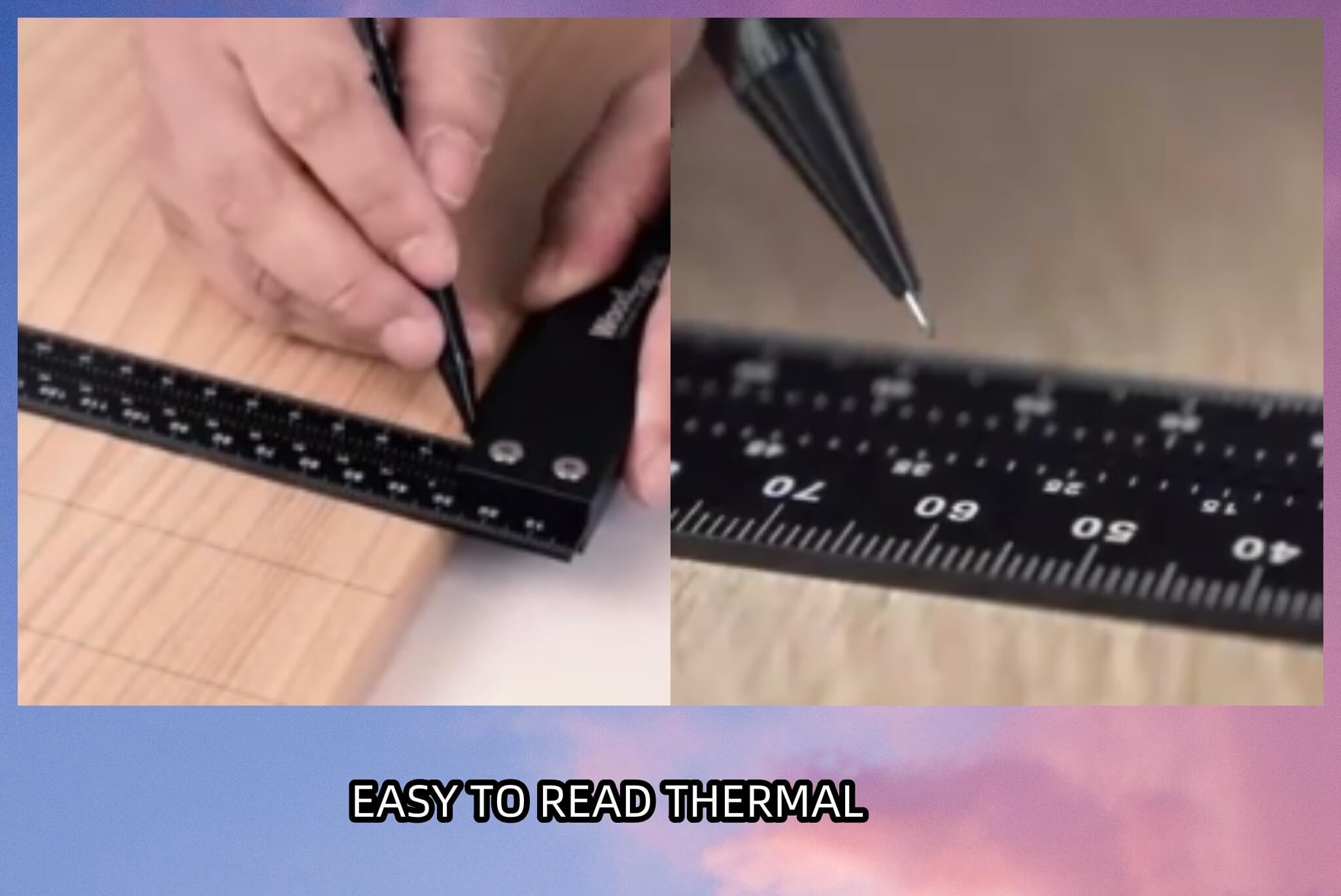 Metal Measuring Marking Framing Ruler Tool