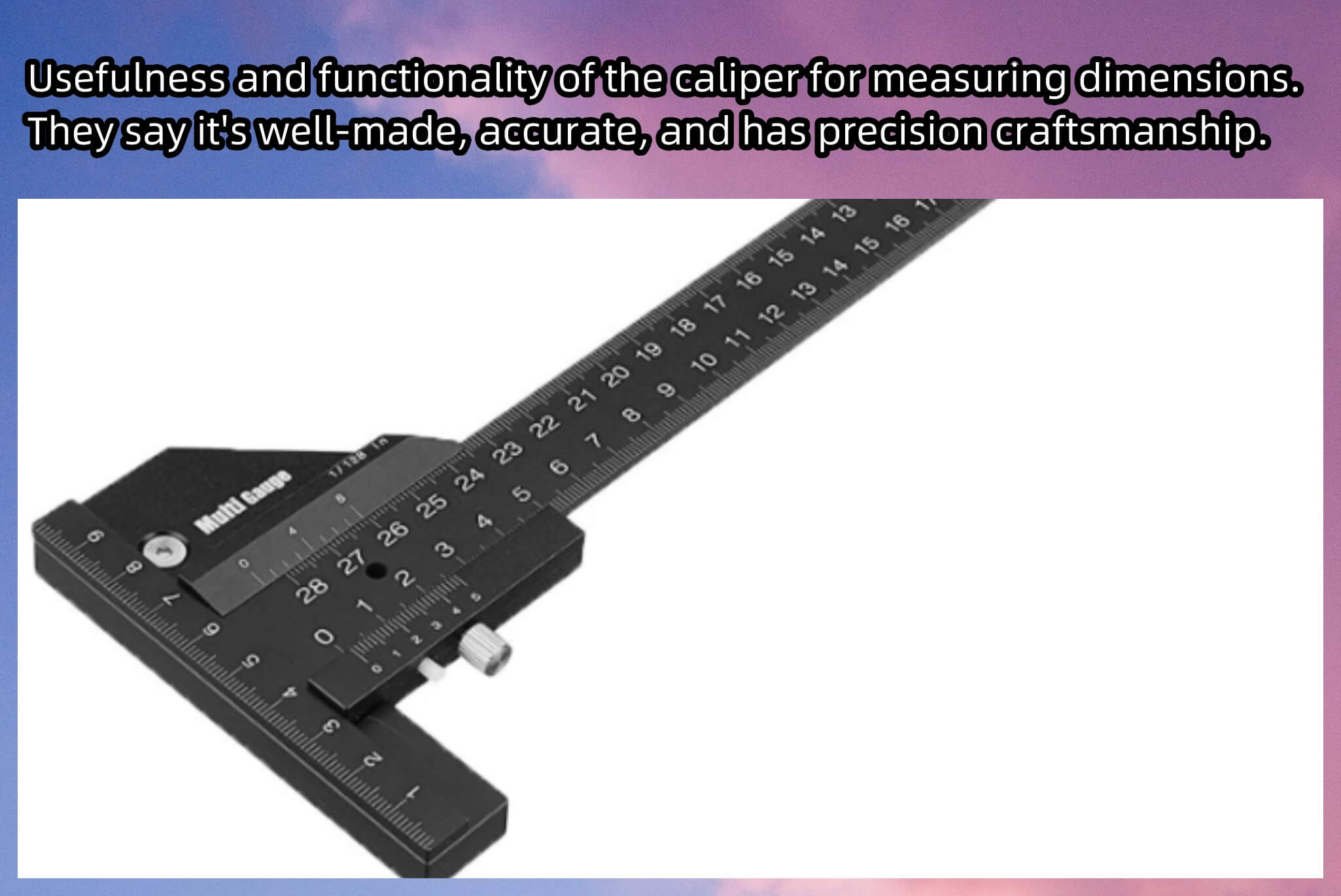 Metal Measuring Marking Framing Ruler Tool